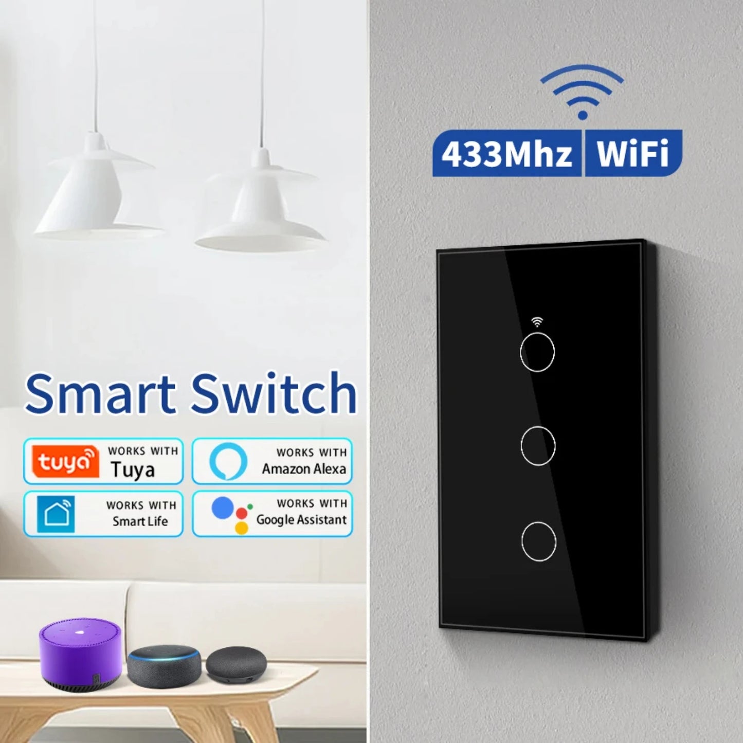 home automation smart switch compatible with Alexa