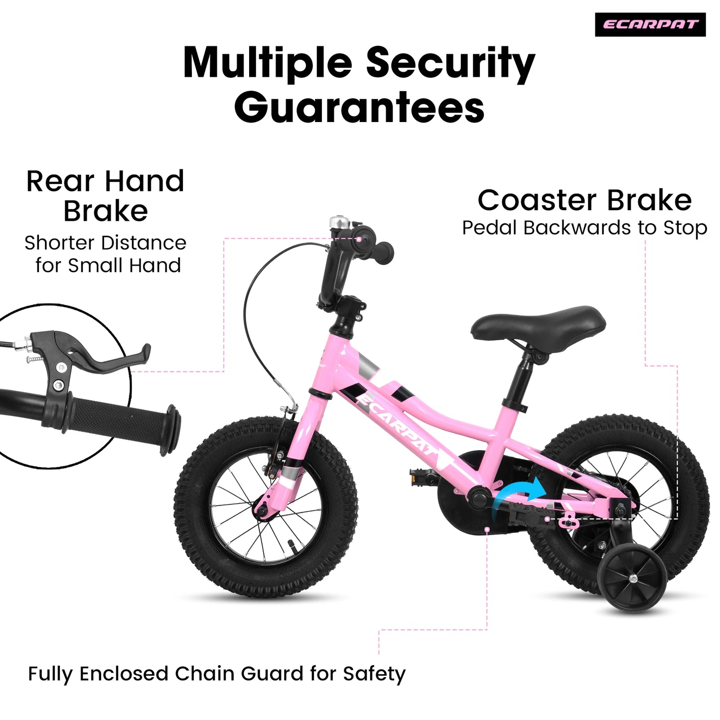 Kids’ Bike with Removable Training Wheels