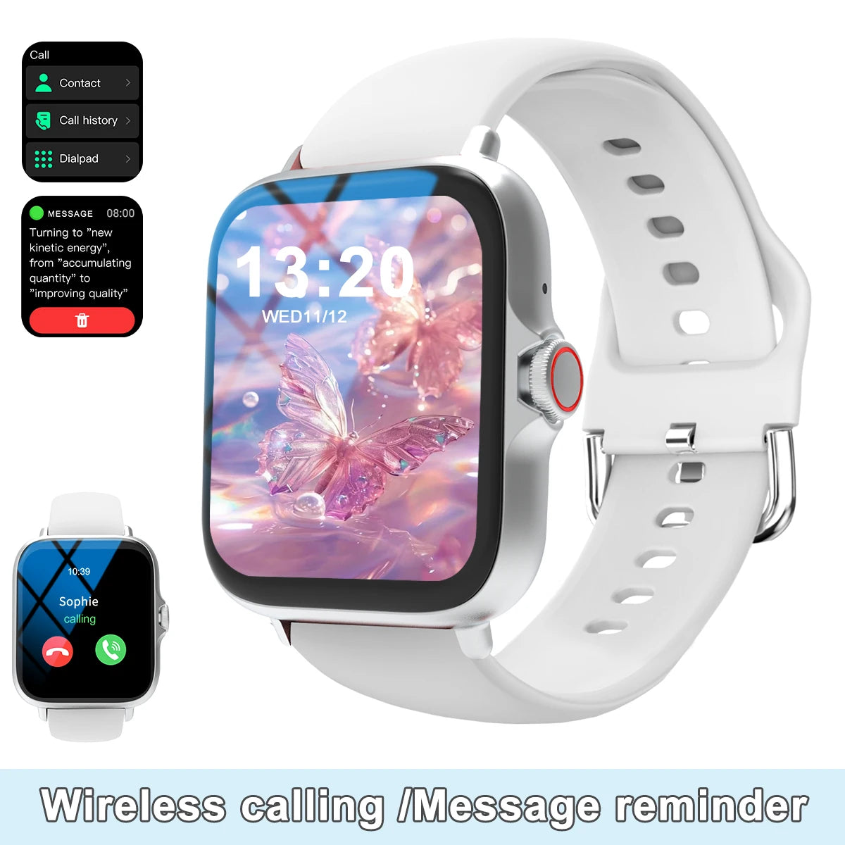 Smart watch compatible with iPhone/android