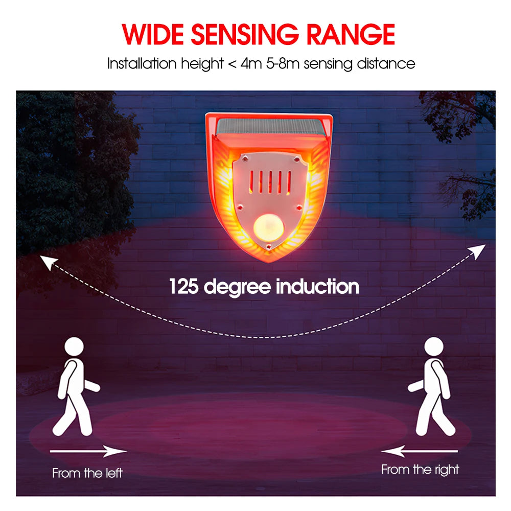 Infrared Motion Sensor Detector Alarm Light