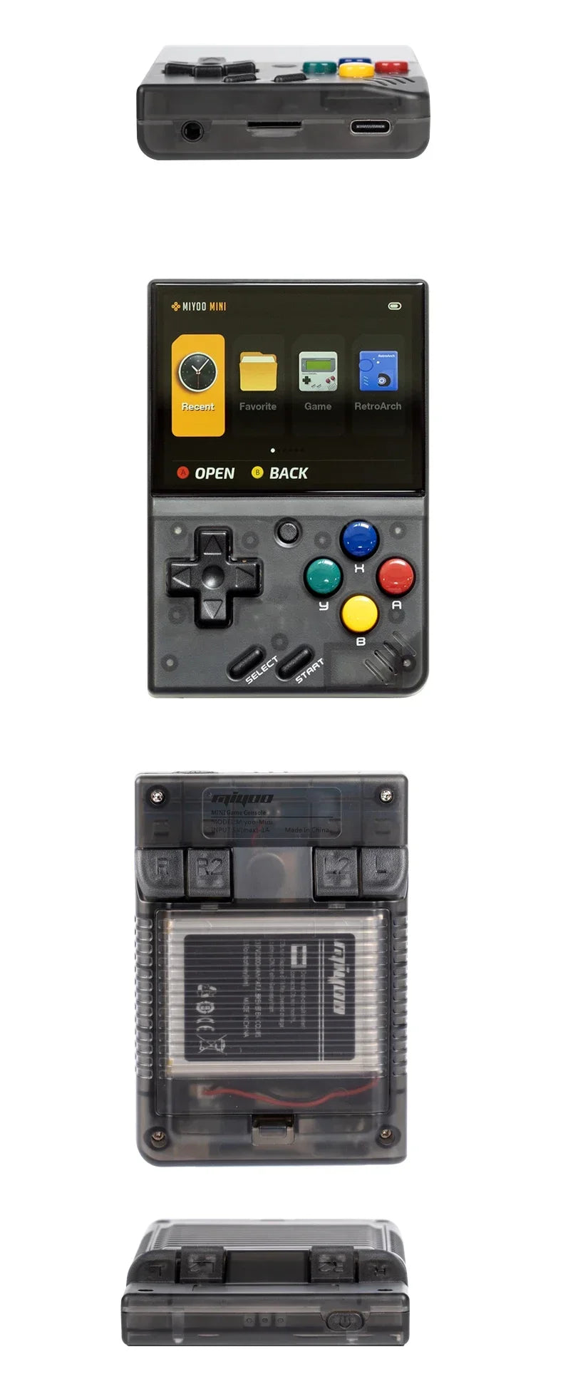 MINI V4 Handheld Game Console  Retro Video Simulator Player