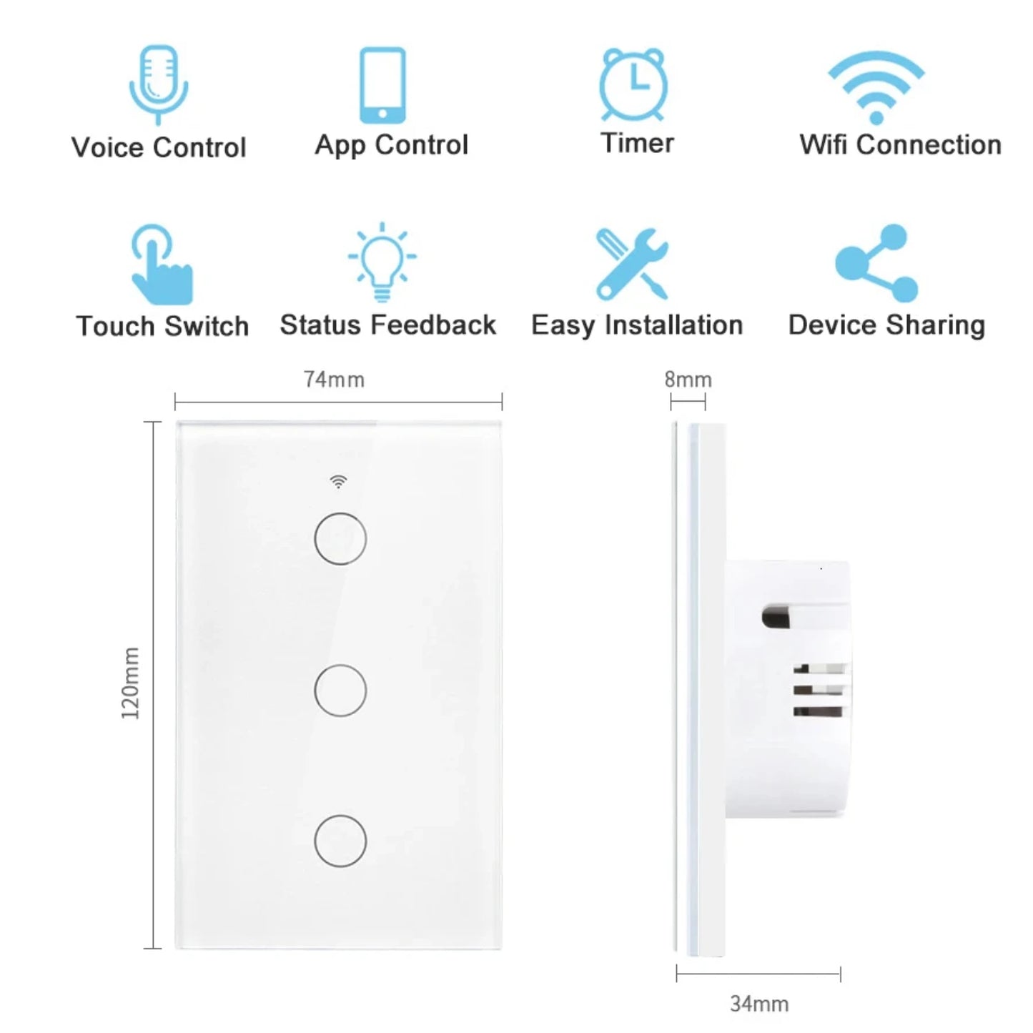 home automation smart switch compatible with Alexa