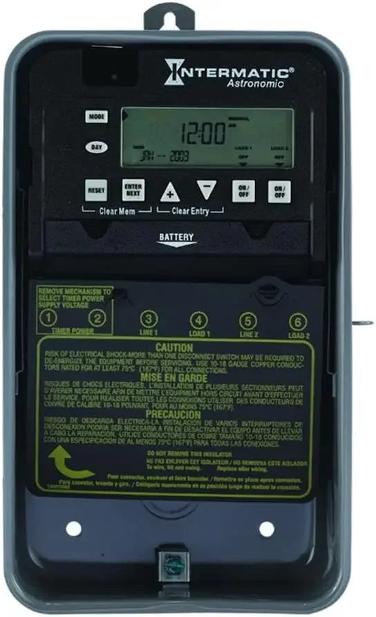 Digital Timer - Automated Load Switching, Multi-Volt Operation