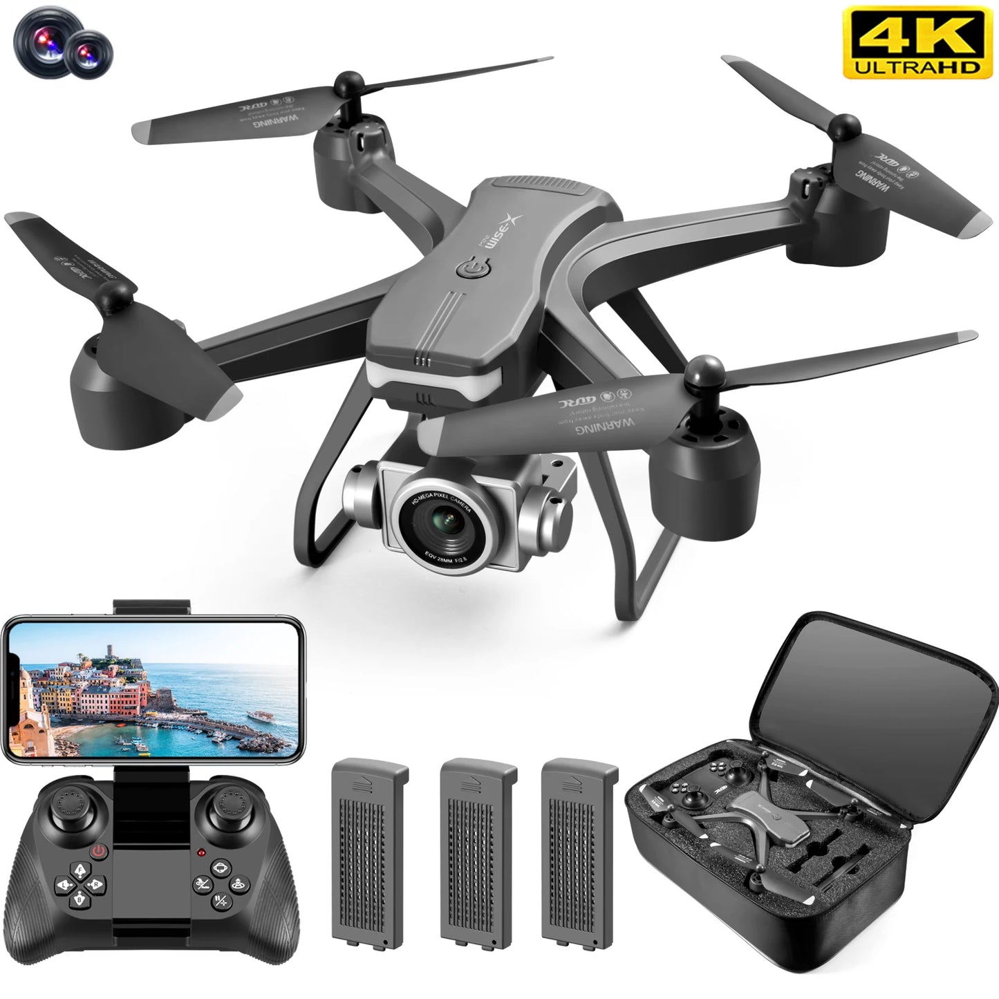 Drone Dual Camera Mini Quadcopter