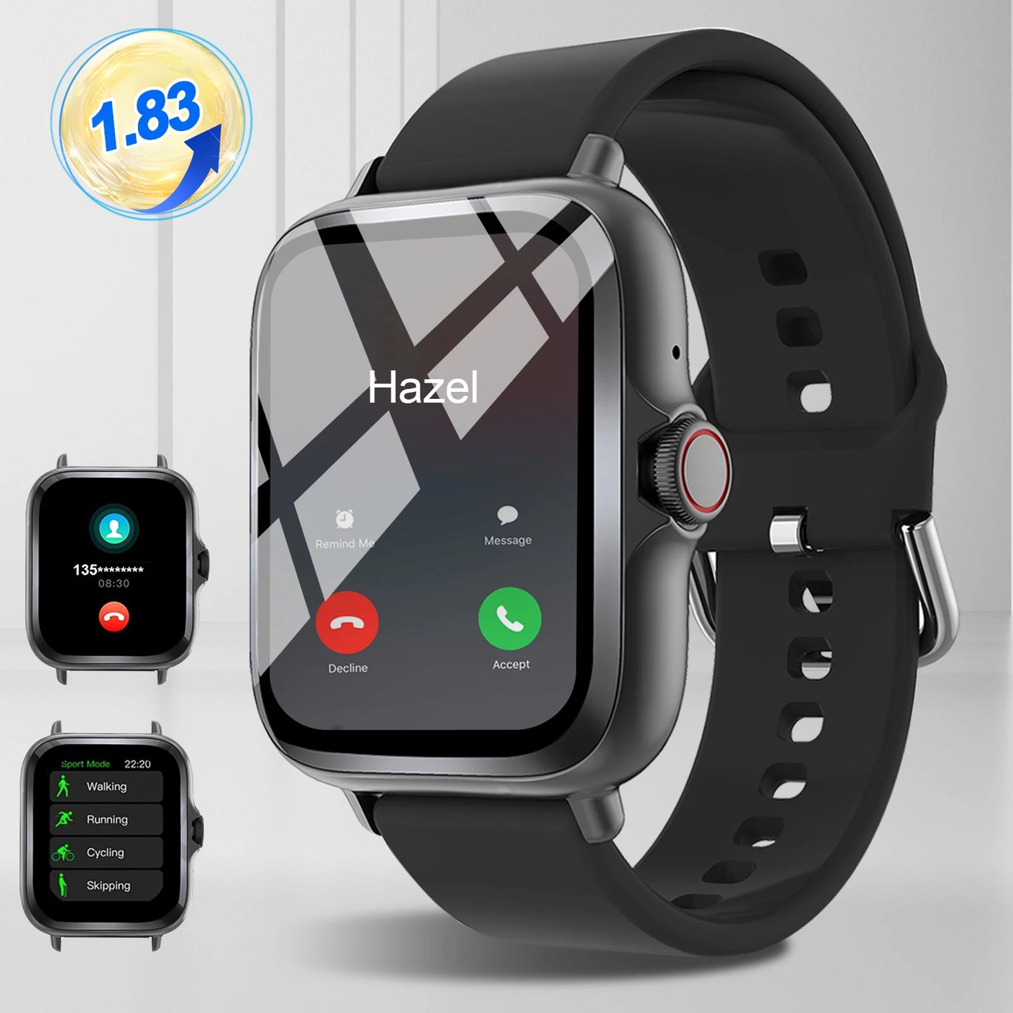 Smart watch compatible with iPhone/android