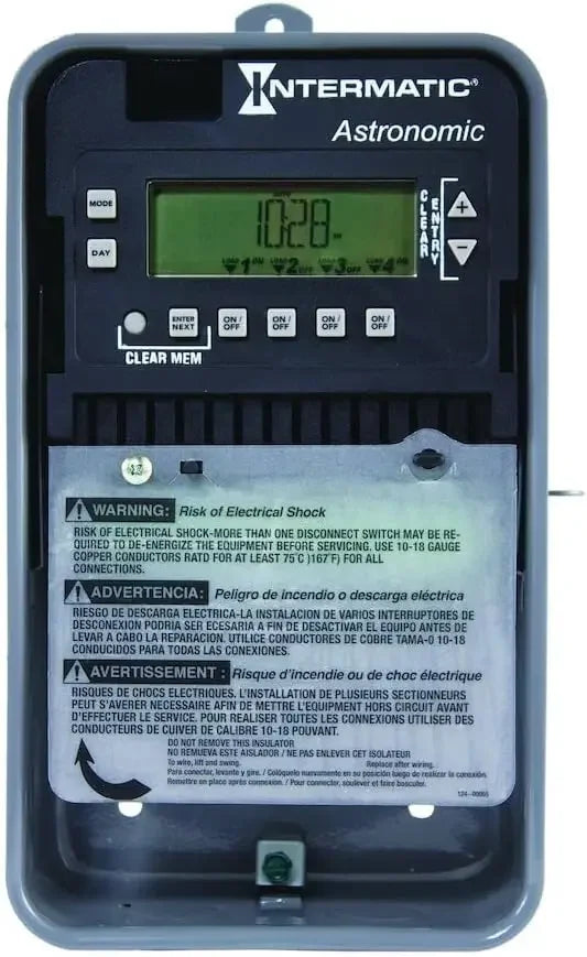 Digital Timer - Automated Load Switching, Multi-Volt Operation