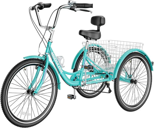 Adult Tricycles with Shopping Basket