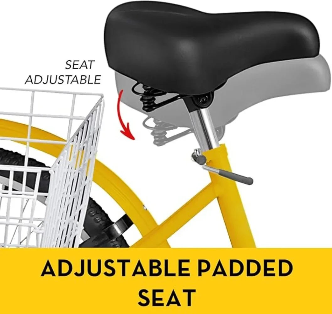 Adult Tricycle with Bell Brake System