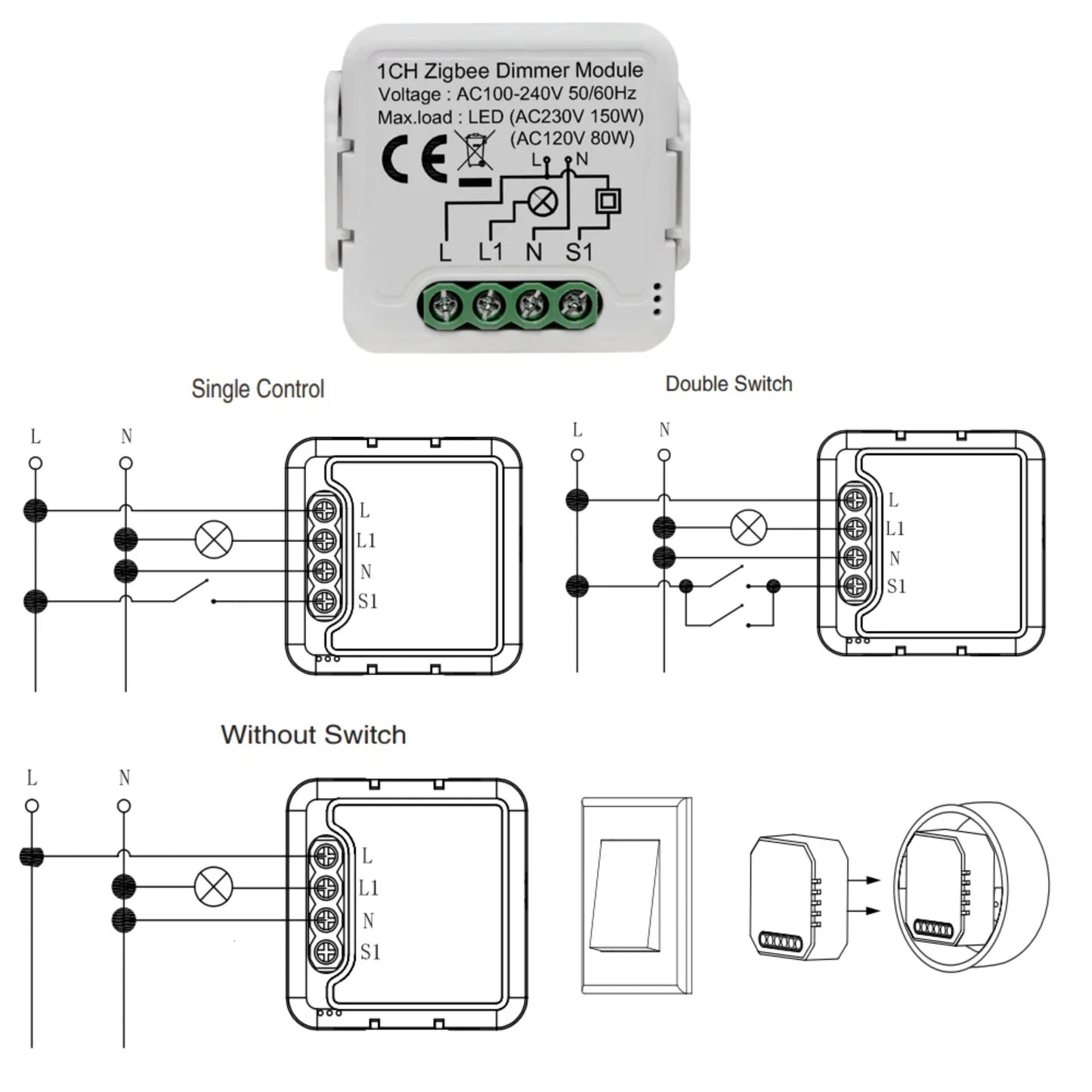 Dimmable  Automation Voice Control Module