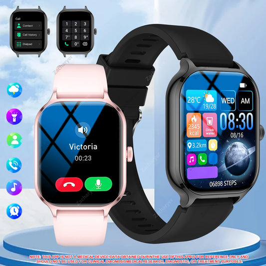 Smart watch with touch screen customizable