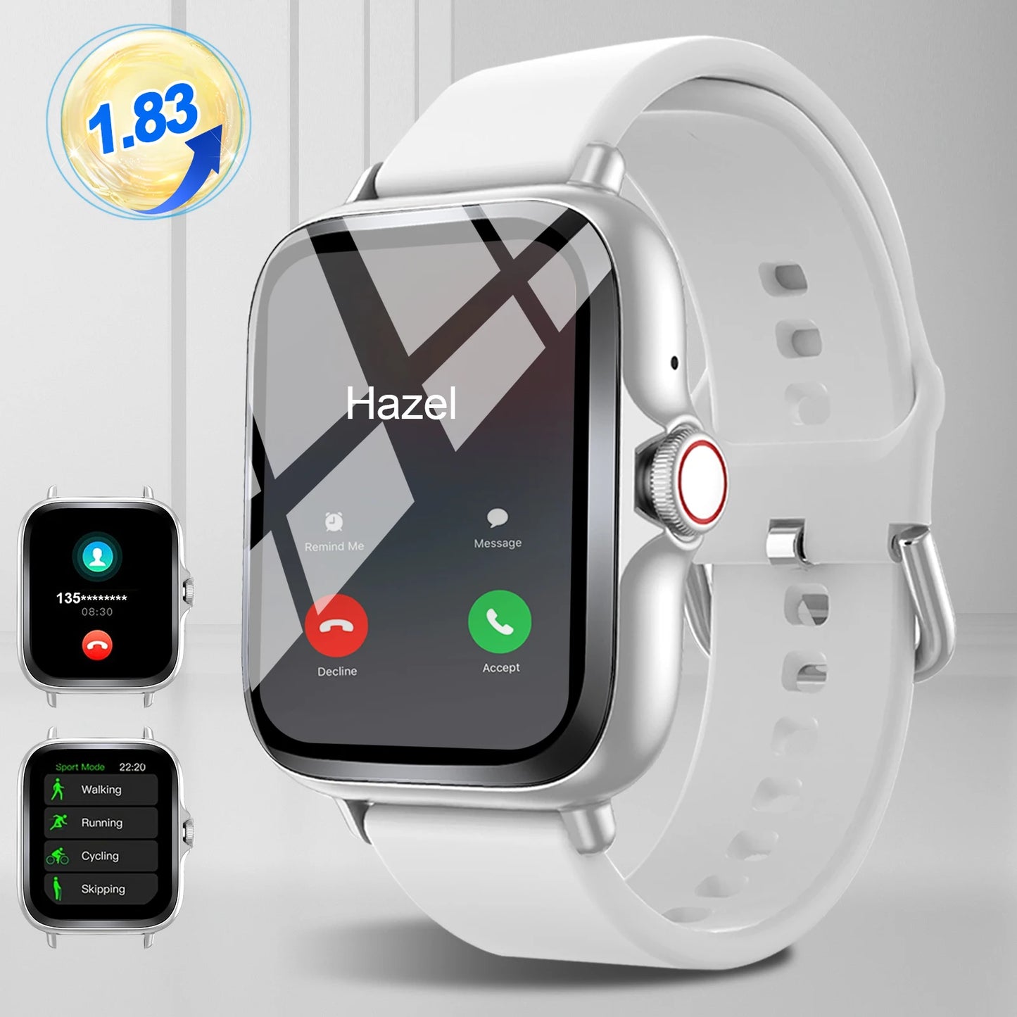 Smart watch compatible with iPhone/android